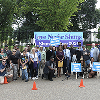 Voices Unite for the Shun No More 2024 Protest at the White House